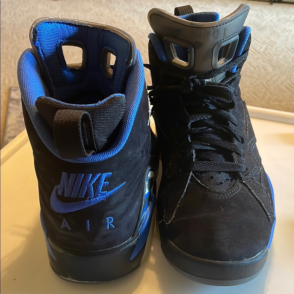 Nike Air Black and Blue Sneakers